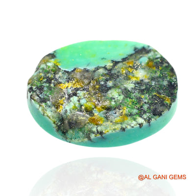 17.00 Cts Natural Arizona Turquoise Oval Cabochon Loose Gemstone For Jewelry 19x14x7 mm T-288