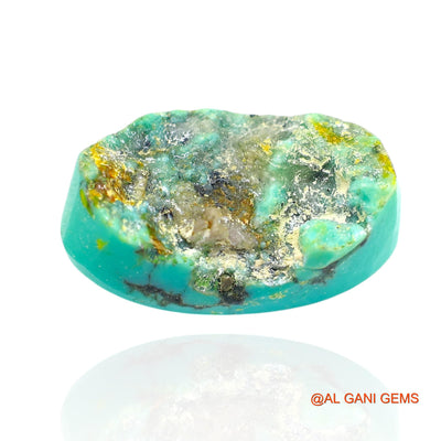 15.00 Cts Natural Arizona Turquoise Loose Gemstone Oval Cabochon 20x11x8 mm T-292