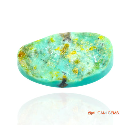 10.00 Cts Natural Arizona Turquoise Loose Gemstone Oval Cabochon 20x12x5 mm T-293