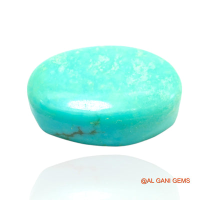 16.00 Cts Unheated Arizona Turquoise Loose Gemstone Oval Cabochon Natural 19x12x7 mm T-297
