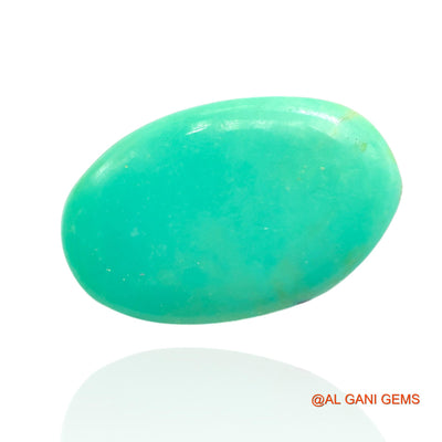 10.00 Cts Natural Arizona Turquoise Loose Gemstone Oval Cabochon 19x12x7 mm T-298