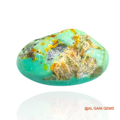 10.00 Cts Natural Arizona Turquoise Loose Gemstone Oval Cabochon 19x12x7 mm T-298