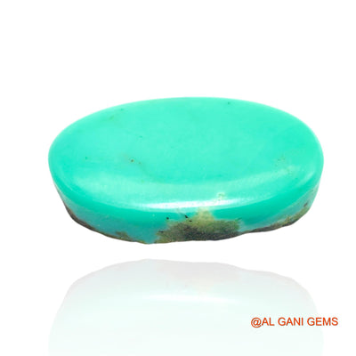 14.00 Cts Natural Arizona Turquoise Loose Gemstone Oval Cabochon 21x12x6 mm T-302