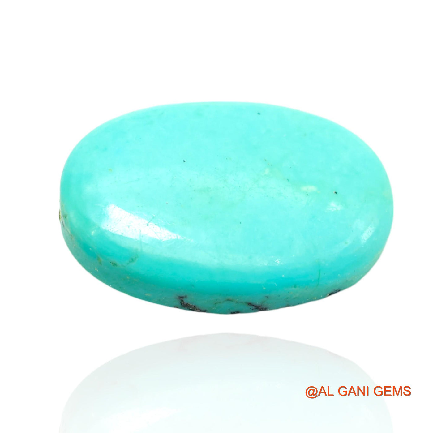 11.00 Cts Natural Arizona Turquoise Loose Gemstone Oval Cabochon 20x13x5 mm T-303