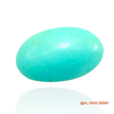 15.00 Cts Natural Arizona Turquoise Loose Gemstone Oval Cabochon 20x12x8 mm T-307