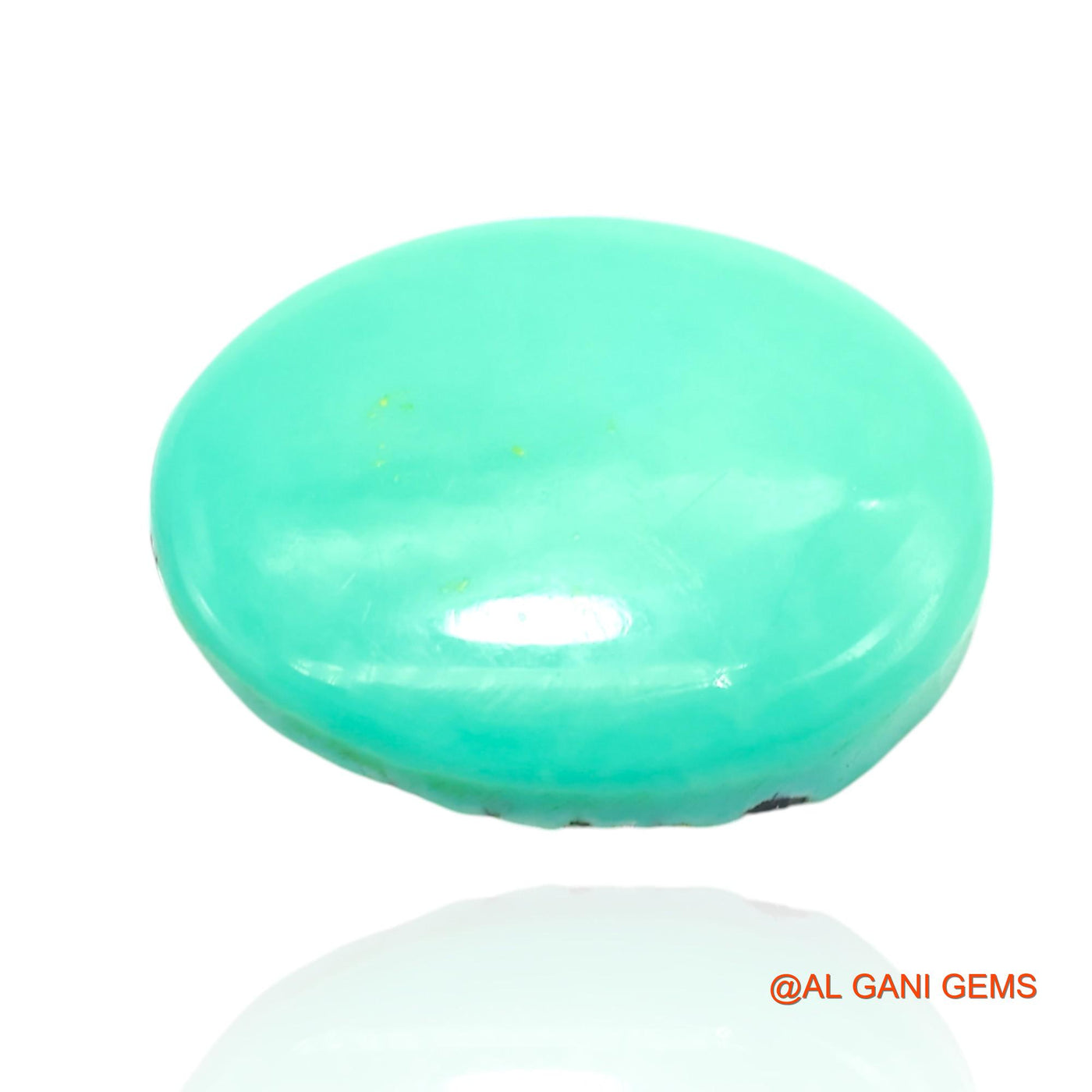Natural Untreated Turquoise Loose Gemstone Oval Cabochon From Arizona 13.00 Cts 18x15x5 mm T-311