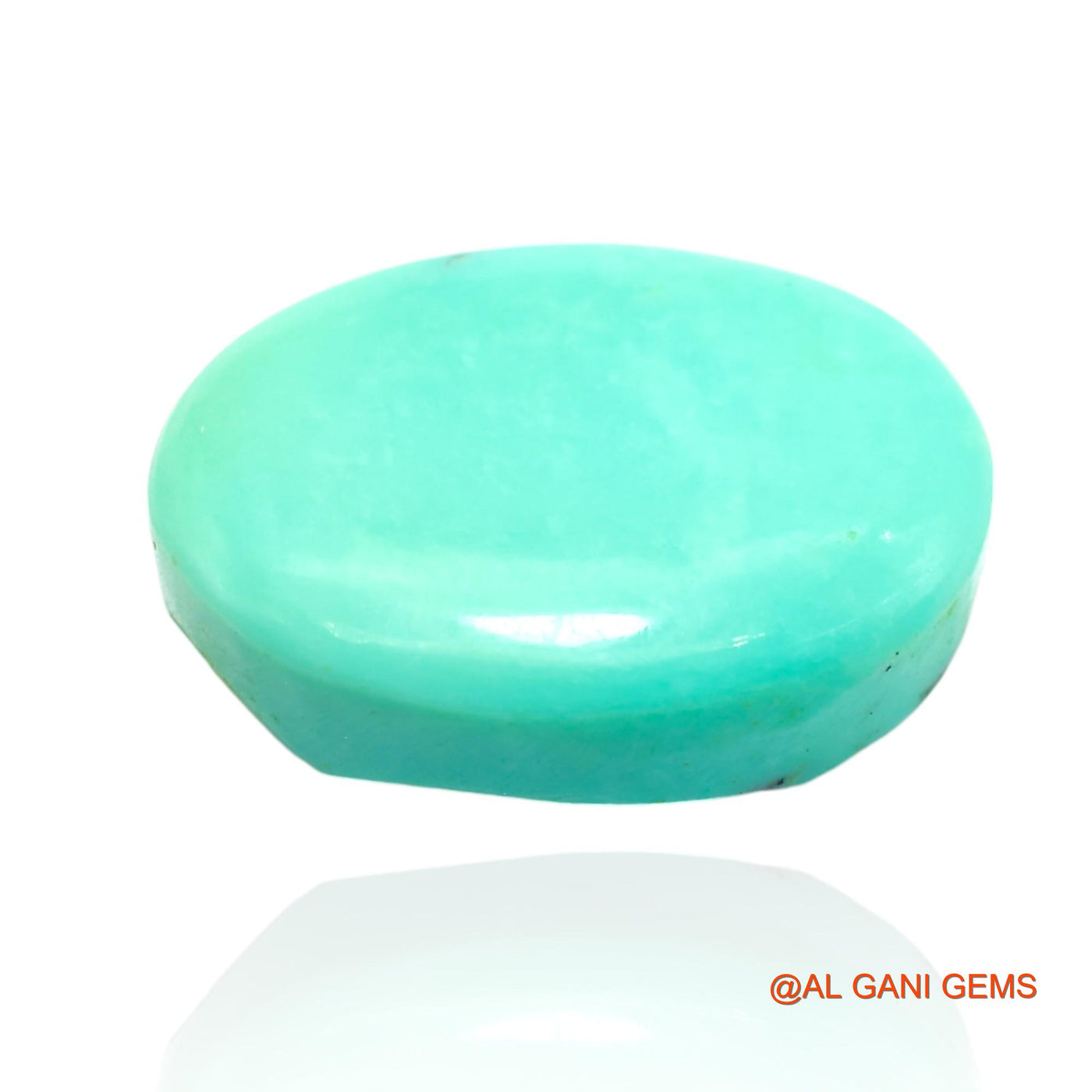 14.00 Cts Natural Arizona Turquoise Loose Gemstone Oval Cabochon 18x13x6 mm T-314