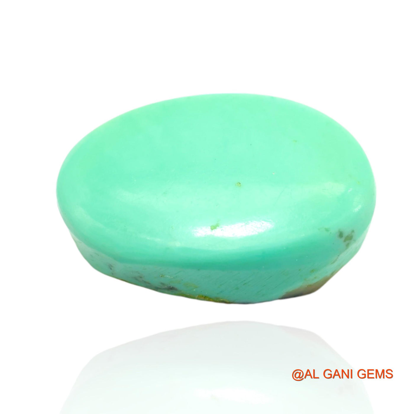13.00 Cts Natural Arizona Turquoise Loose Gemstone Oval Cabochon 18x12x7 mm T-317
