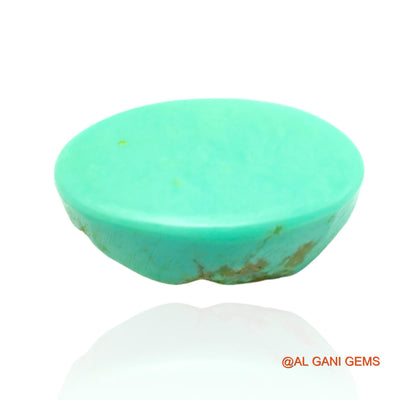 13.00 Cts Natural Arizona Turquoise Loose Gemstone Oval Cabochon 19x11x7 mm T-319