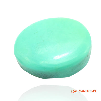 13.00 Cts Unheated Arizona Turquoise Loose Gemstone Oval Cabochon Natural 17x14x7 mm T-321