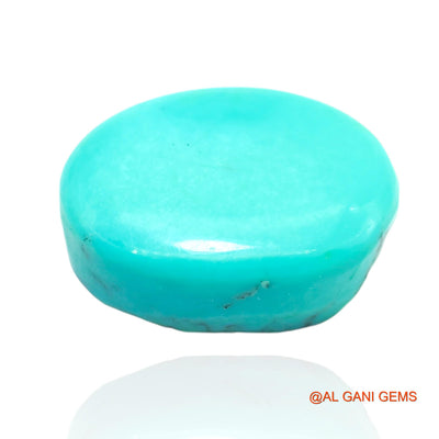 13.00 Cts Natural Arizona Turquoise Loose Gemstone Oval Cabochon 17x12x7 mm T-322