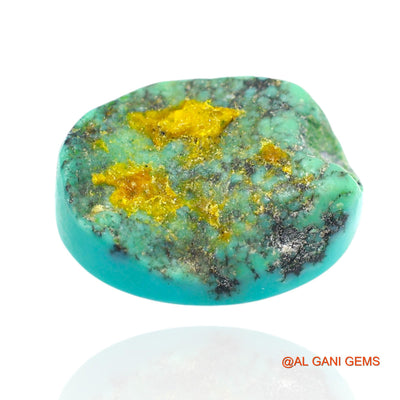 13.00 Cts Natural Arizona Turquoise Loose Gemstone Oval Cabochon 17x12x7 mm T-322