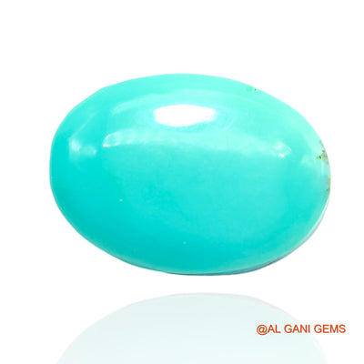 15.00 Cts Natural Arizona Turquoise Loose Gemstone Oval Cabochon 17x12x8 mm T-325