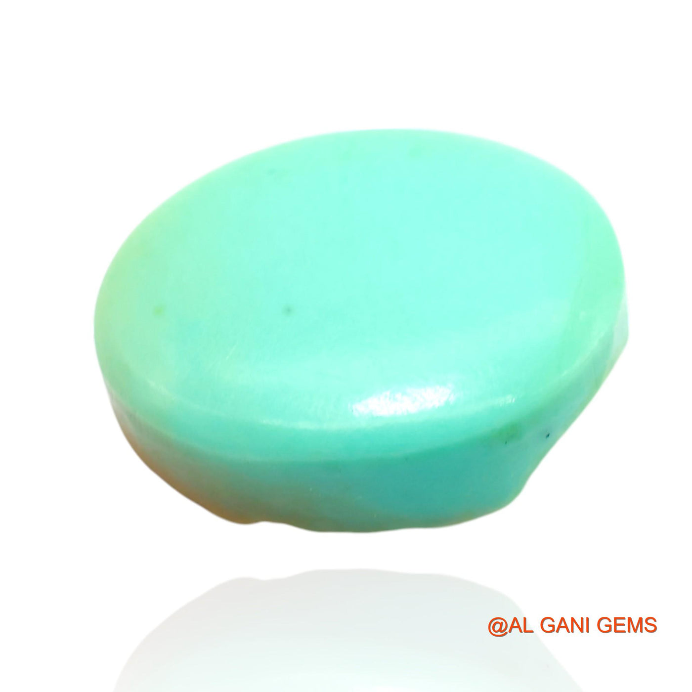 11.00 Cts Natural Arizona Turquoise Oval Cabochon Loose Gemstone For Jewelry 17x13x6 mm T-328