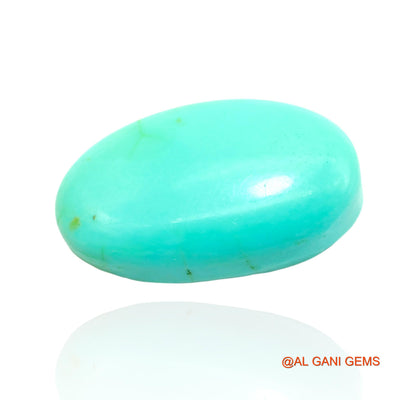 Natural Untreated Turquoise Loose Gemstone Oval Cabochon From Arizona 15.00 Cts 22x13x8 mm T-32