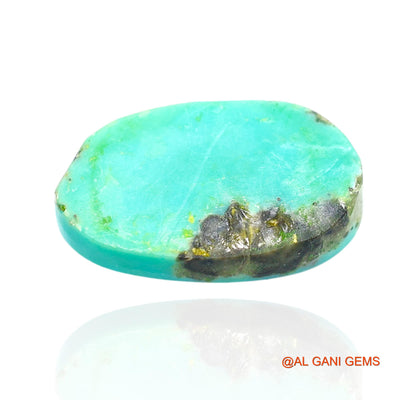 10.00 Cts Natural Arizona Turquoise Oval Cabochon Loose Gemstone For Jewelry 19x11x5 mm T-332