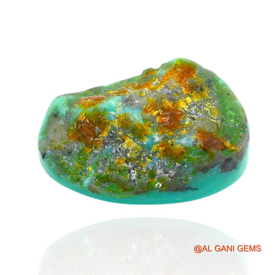 10.00 Cts Natural Arizona Turquoise Loose Gemstone Oval Cabochon 18x11x7 mm T-336