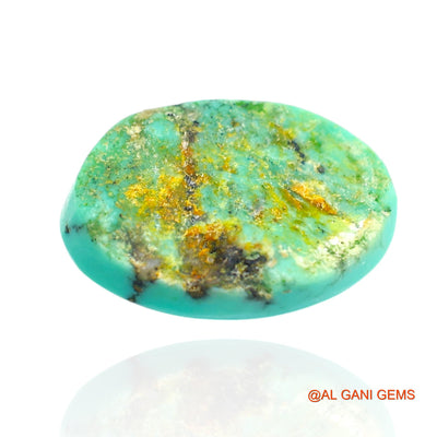 8.00 Cts Natural Arizona Turquoise Loose Gemstone Oval Cabochon 17x12x4 mm T-338