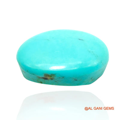 12.00 Cts Natural Arizona Turquoise Loose Gemstone Oval Cabochon 18x13x6 mm T-340