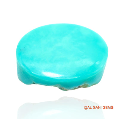 12.00 Cts Natural Arizona Turquoise Oval Cabochon Loose Gemstone For Jewelry 16x12x6 mm T-346