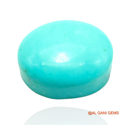 15.00 Cts Natural Arizona Turquoise Loose Gemstone Oval Cabochon 16x12x8 mm T-350