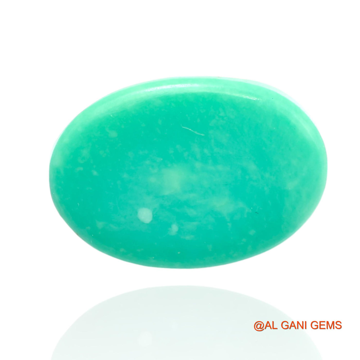 10.00 Cts Natural Arizona Turquoise Oval Cabochon Loose Gemstone For Jewelry 17x12x7 mm T-353