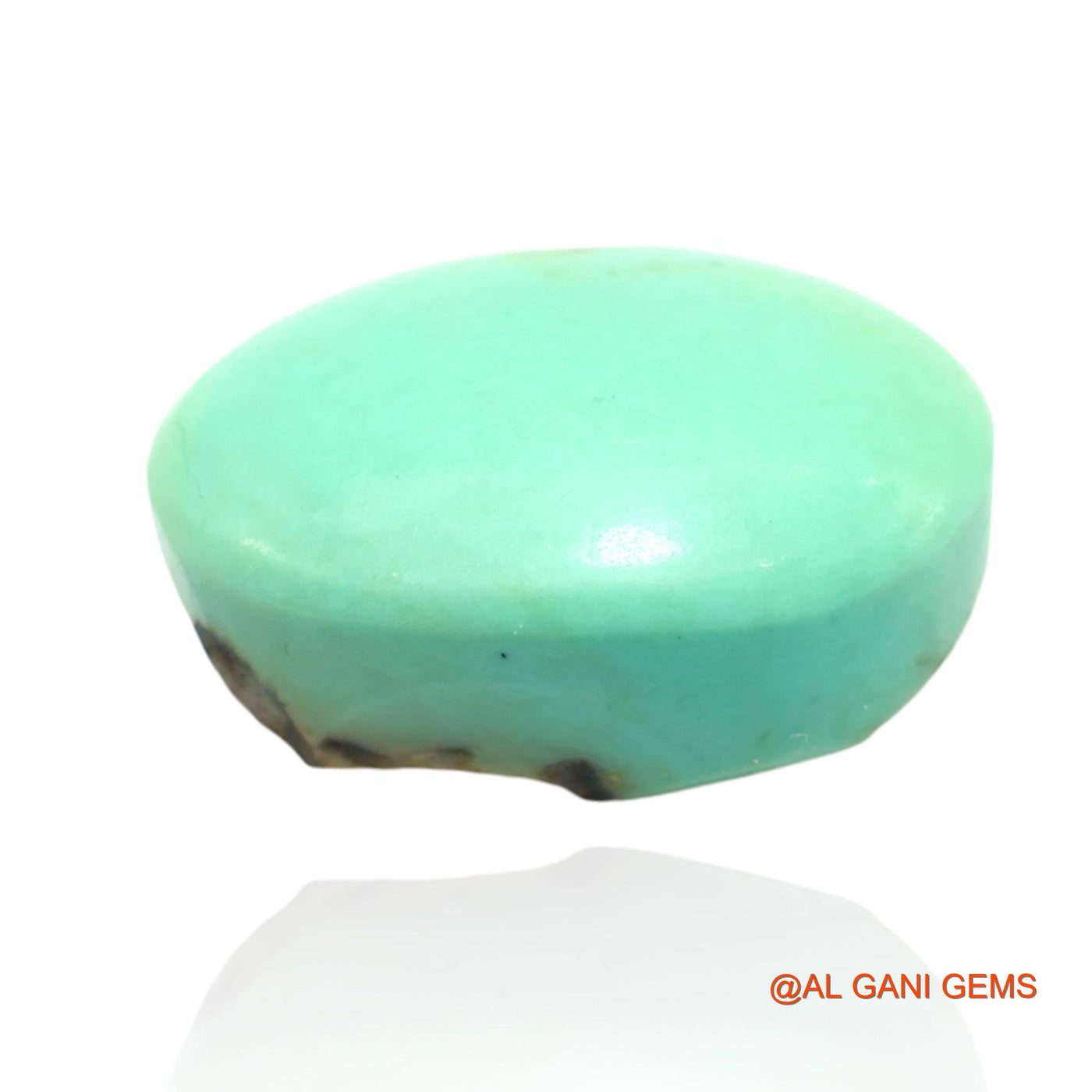 10.00 Cts Natural Arizona Turquoise Loose Gemstone Oval Cabochon 17x11x7 mm T-355