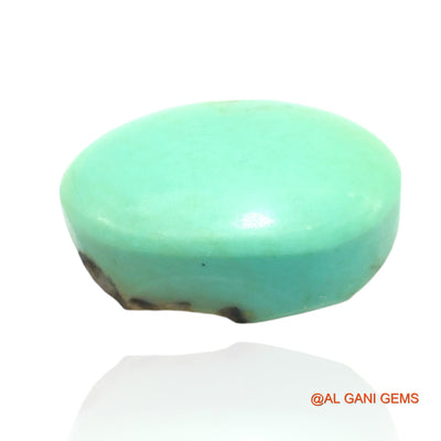10.00 Cts Natural Arizona Turquoise Loose Gemstone Oval Cabochon 17x11x7 mm T-355
