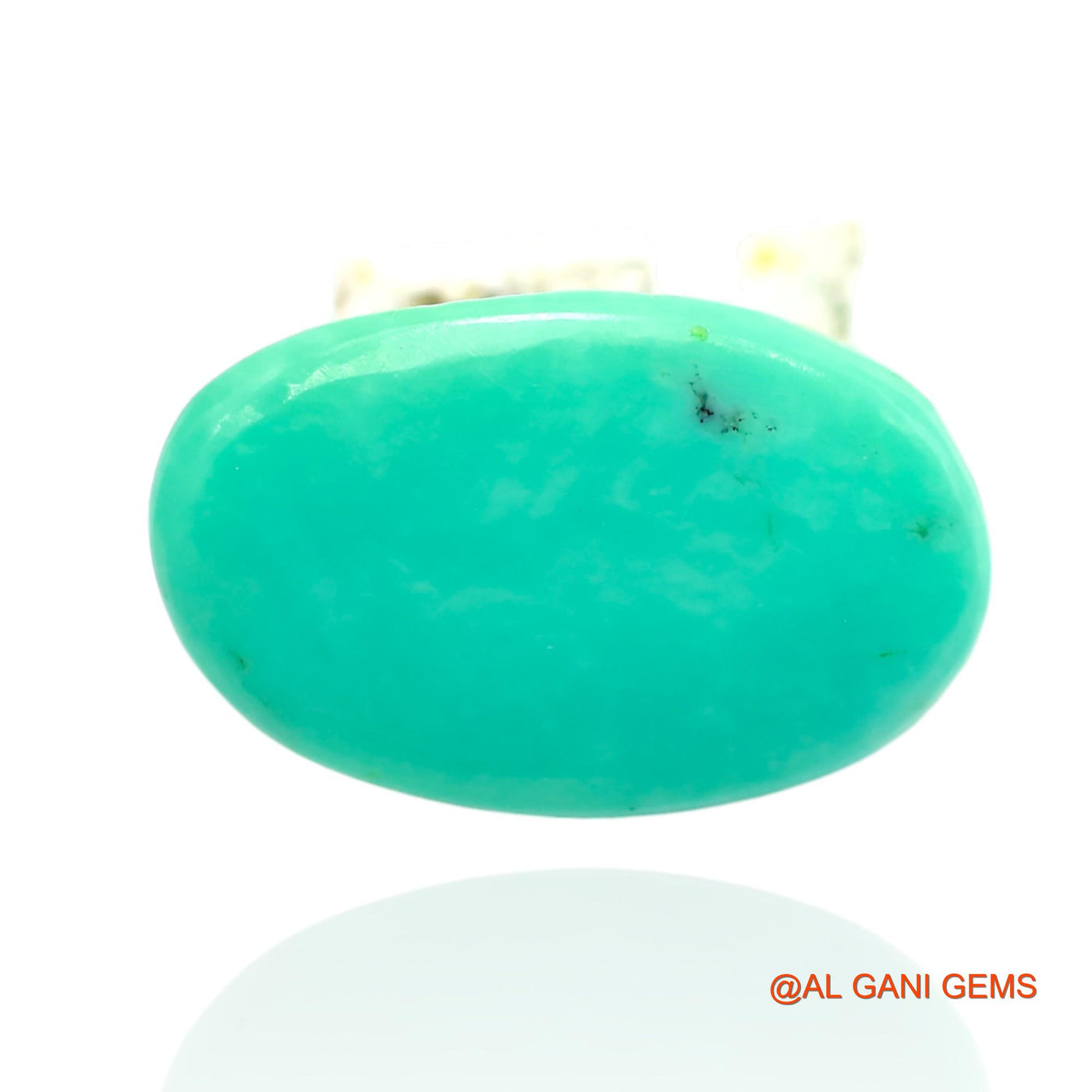 10.00 Cts Natural Arizona Turquoise Loose Gemstone Oval Cabochon 17x11x6 mm T-357