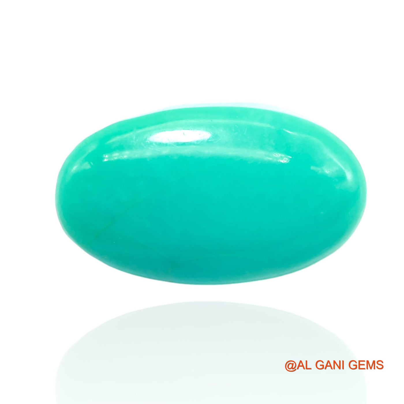 Natural Untreated Turquoise Loose Gemstone Oval Cabochon From Arizona 10.00 Cts 18x10x5 mm T-359