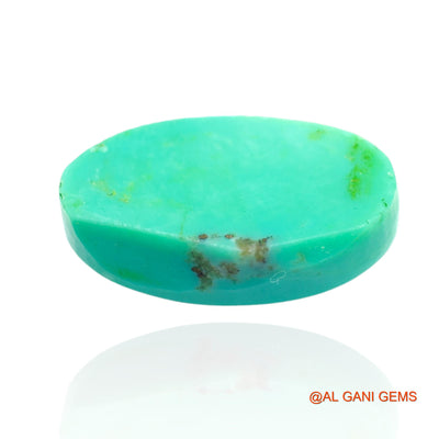 Natural Untreated Turquoise Loose Gemstone Oval Cabochon From Arizona 10.00 Cts 18x10x5 mm T-359