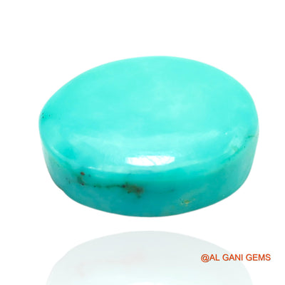 11.00 Cts Natural Arizona Turquoise Loose Gemstone Oval Cabochon 16x12x6 mm T-361