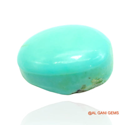 12.00 Cts Natural Arizona Turquoise Loose Gemstone Oval Cabochon 16x11x8 mm T-364