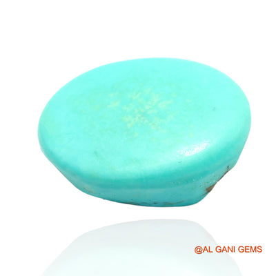 17.00 Cts Natural Arizona Turquoise Loose Gemstone Oval Cabochon 21x15x8 mm T-36