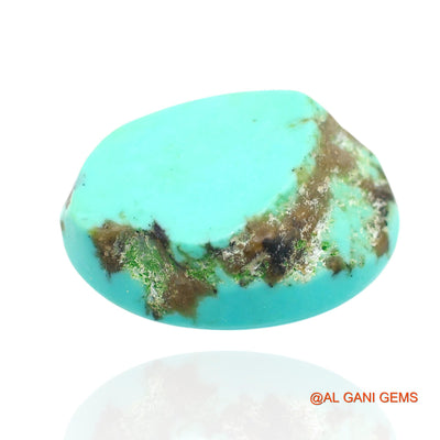 17.00 Cts Natural Arizona Turquoise Loose Gemstone Oval Cabochon 21x15x8 mm T-36