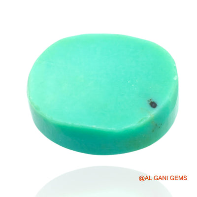 12.00 Cts Natural Arizona Turquoise Loose Gemstone Oval Cabochon 15x12x6 mm T-377