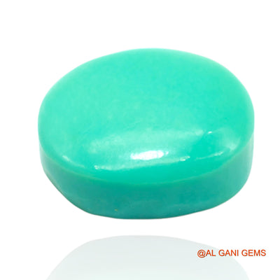 12.00 Cts Natural Arizona Turquoise Loose Gemstone Oval Cabochon 15x12x6 mm T-377
