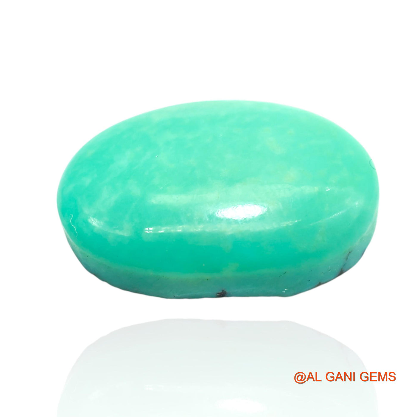 16.00 Cts Natural Arizona Turquoise Oval Cabochon Loose Gemstone For Jewelry 21x14x6 mm T-37