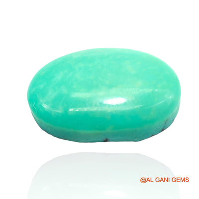 16.00 Cts Natural Arizona Turquoise Oval Cabochon Loose Gemstone For Jewelry 21x14x6 mm T-37