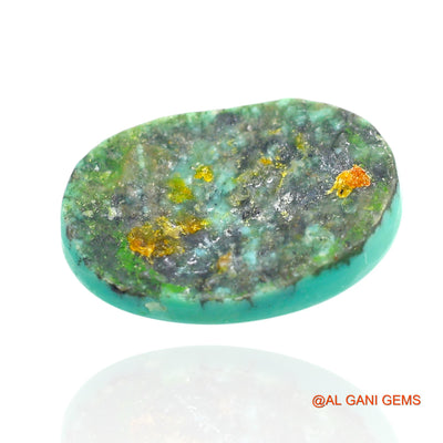 16.00 Cts Natural Arizona Turquoise Oval Cabochon Loose Gemstone For Jewelry 21x14x6 mm T-37