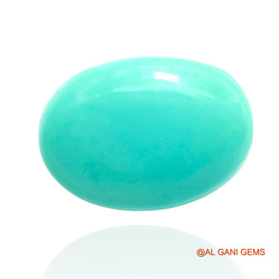 12.00 Cts Natural Arizona Turquoise Loose Gemstone Oval Cabochon 16x11x9 mm T-386