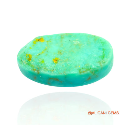 15.00 Cts Natural Arizona Turquoise Loose Gemstone Oval Cabochon 21x13x6 mm T-38