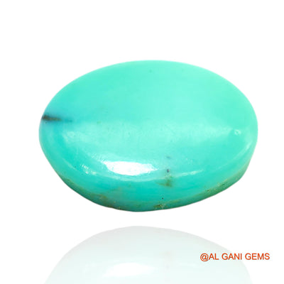 Natural Untreated Turquoise Loose Gemstone Oval Cabochon From Arizona 8.00 Cts 16x12x4 mm T-394