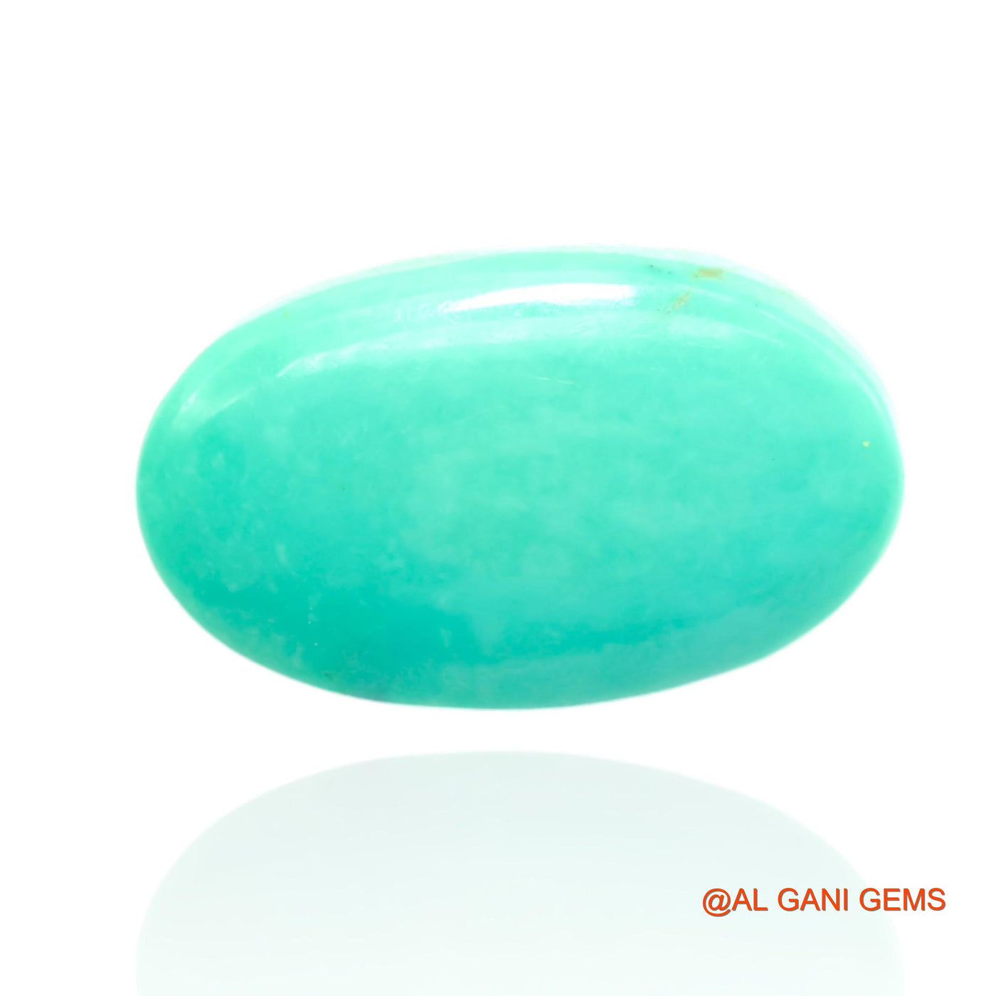 Natural Untreated Turquoise Loose Gemstone Oval Cabochon From Arizona 25.00 Cts 25x15x8 mm T-405