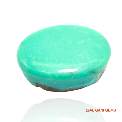 Natural Untreated Turquoise Loose Gemstone Oval Cabochon From Arizona 20.00 Cts 20x14x8 mm T-40