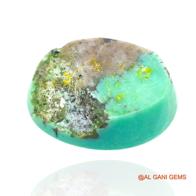 Natural Untreated Turquoise Loose Gemstone Oval Cabochon From Arizona 20.00 Cts 20x14x8 mm T-40