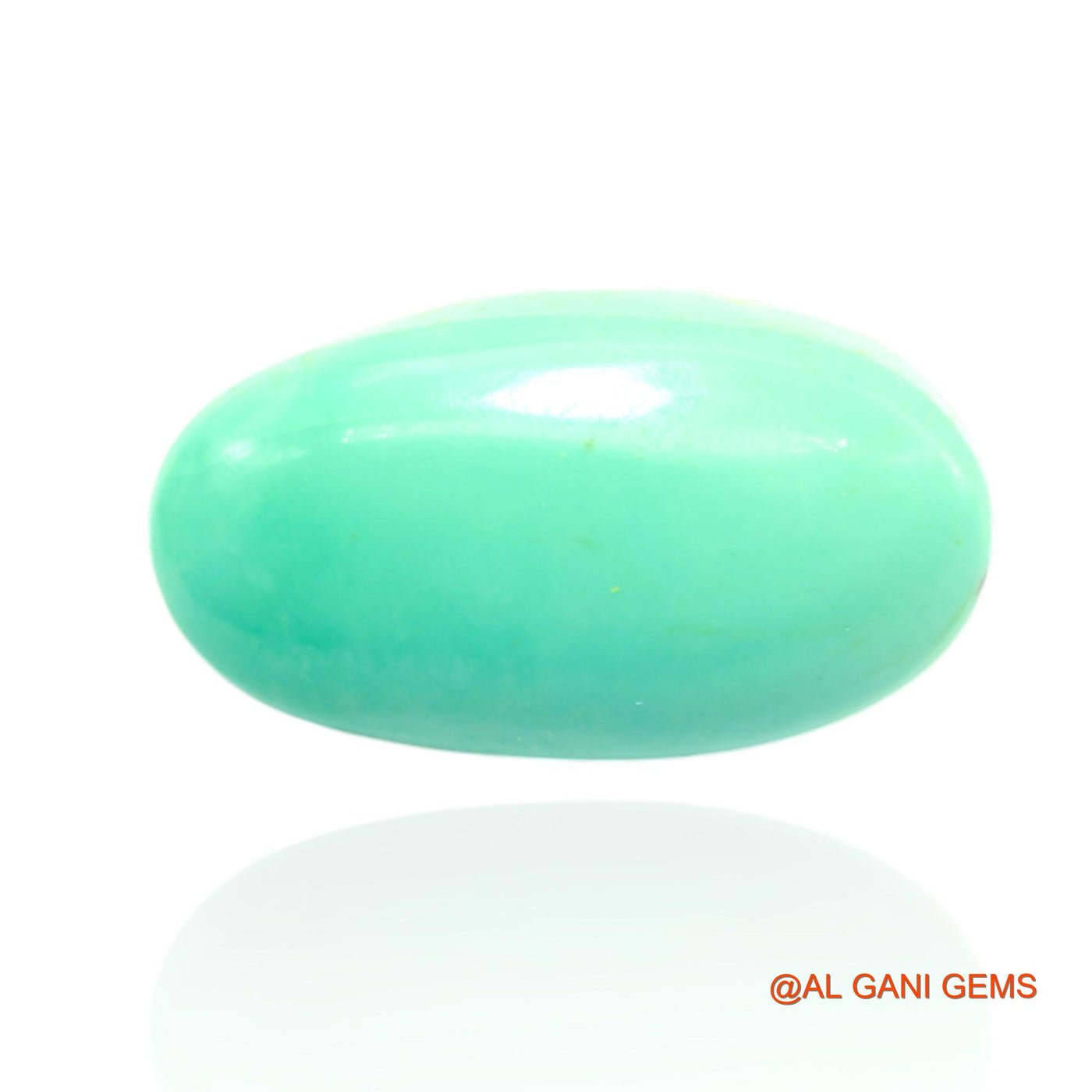 Natural Untreated Turquoise Loose Gemstone Oval Cabochon From Arizona 20.00 Cts 24x13x8 mm T-412