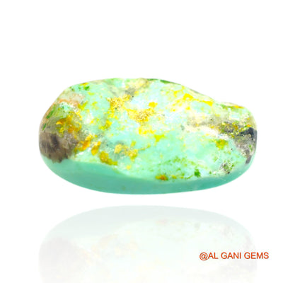 Natural Untreated Turquoise Loose Gemstone Oval Cabochon From Arizona 20.00 Cts 24x13x8 mm T-412