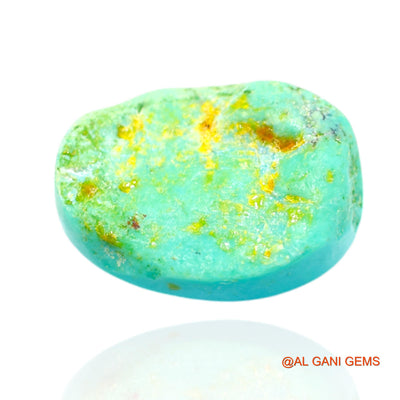 17.00 Cts Natural Arizona Turquoise Loose Gemstone Oval Cabochon 20x14x7 mm T-415