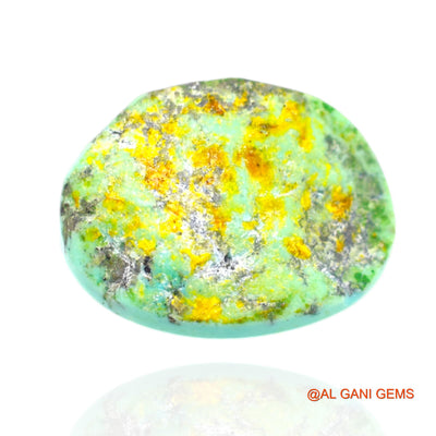 17.00 Cts Natural Arizona Turquoise Loose Gemstone Oval Cabochon 20x15x8 mm T-417